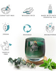 Freshness of Green - Aromatherapy Scented Candle