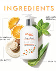 Orange & Basil - Moisturizing Hand & Body Lotion