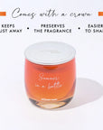 Summer in a bottle - Aromatherapy Scented Candle