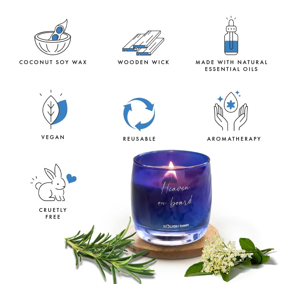 Heaven On Board - Aromatherapy Scented Candle