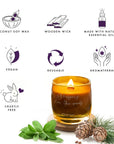 Whispers from the Woods - Aromatherapy Scented Candle