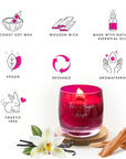 The Magic Ruse - Aromatherapy Scented Candle