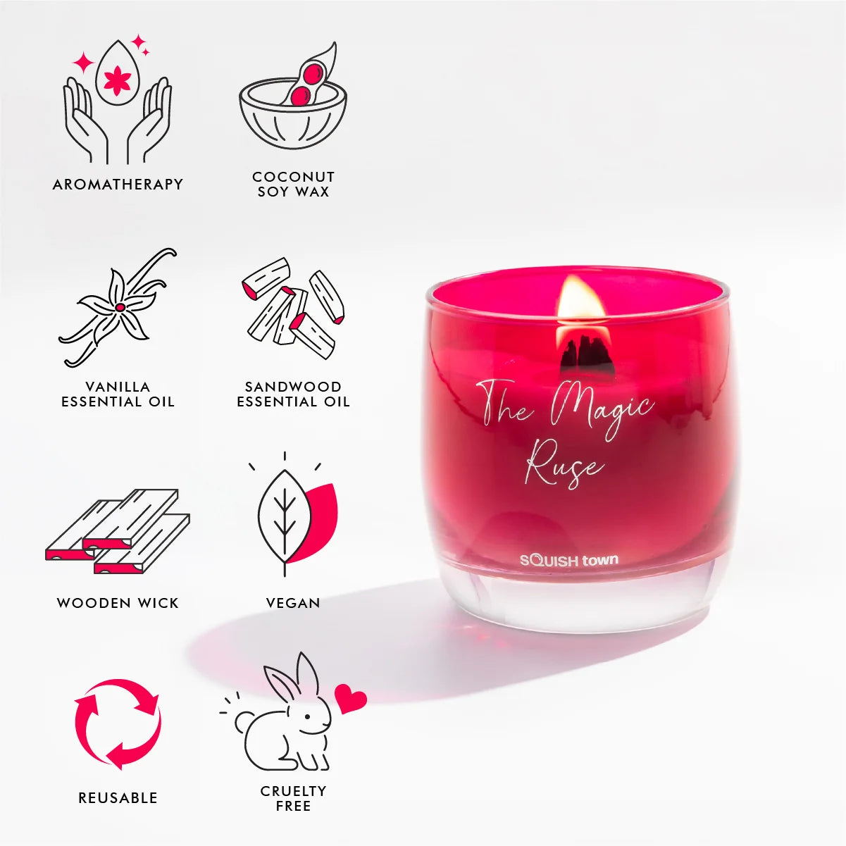 The Magic Ruse - Aromatherapy Scented Candle