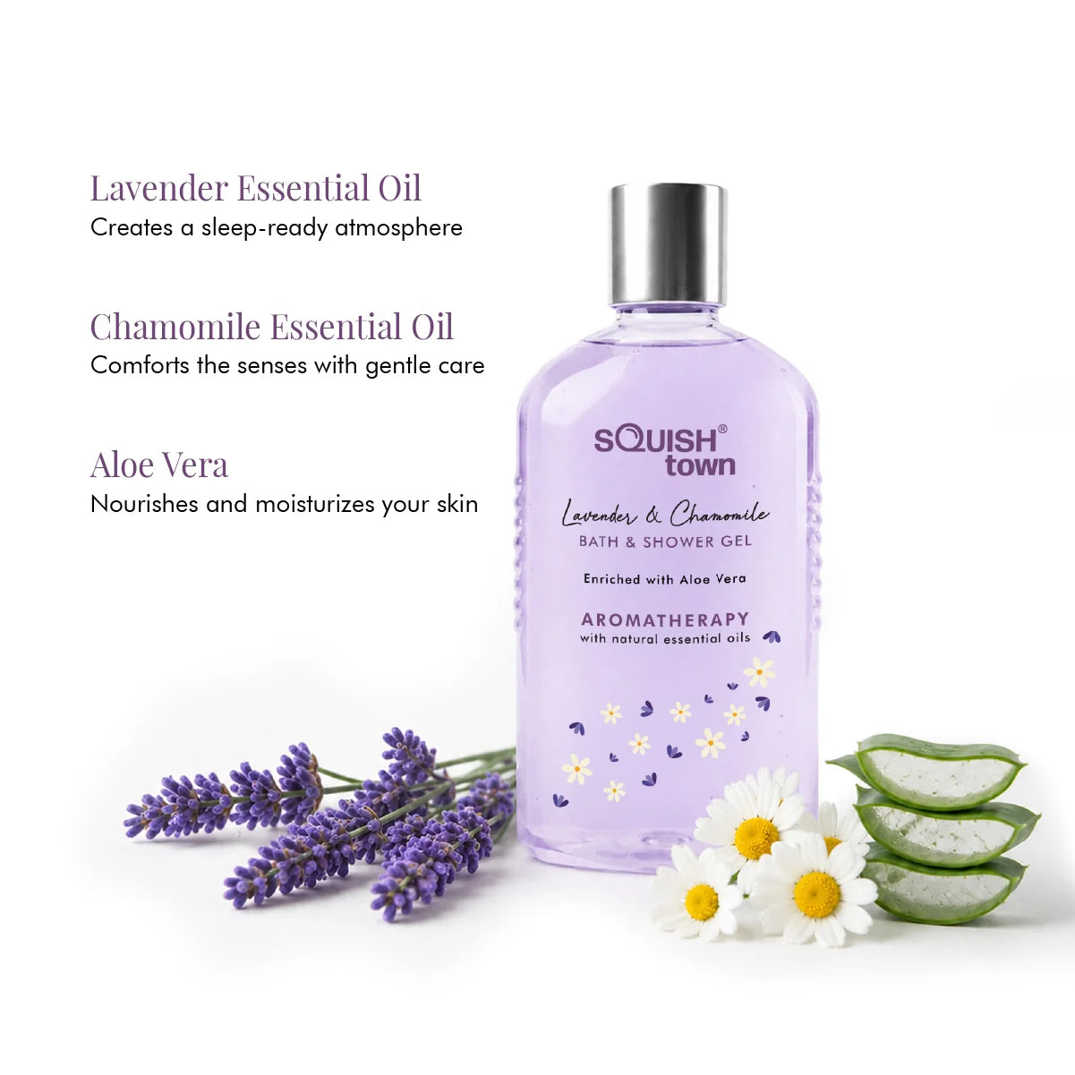 Lavender &amp; Chamomile - Soothing Bath &amp; Shower Gel