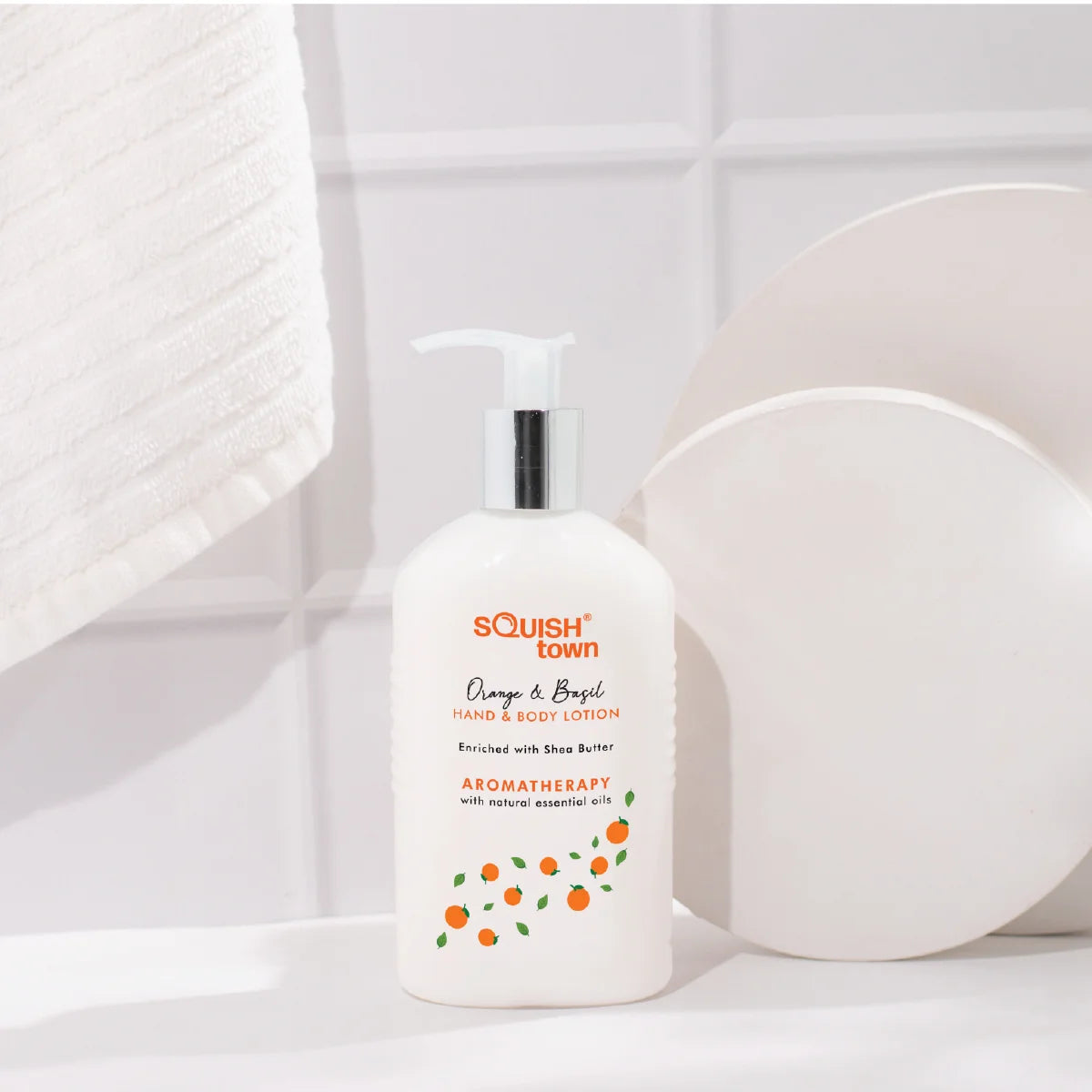 Orange &amp; Basil - Moisturizing Hand &amp; Body Lotion