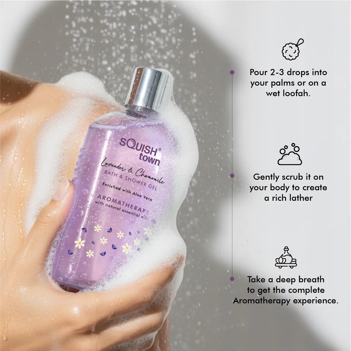 Lavender &amp; Chamomile - Soothing Bath &amp; Shower Gel