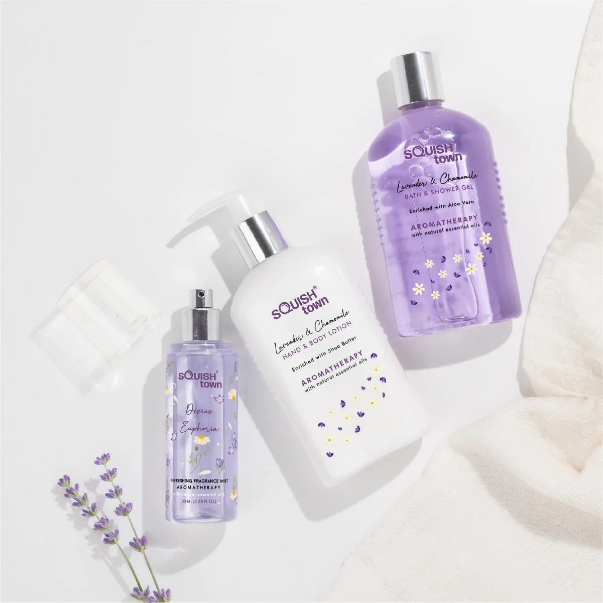 Lavender &amp; Chamomile - Body Care Bundle