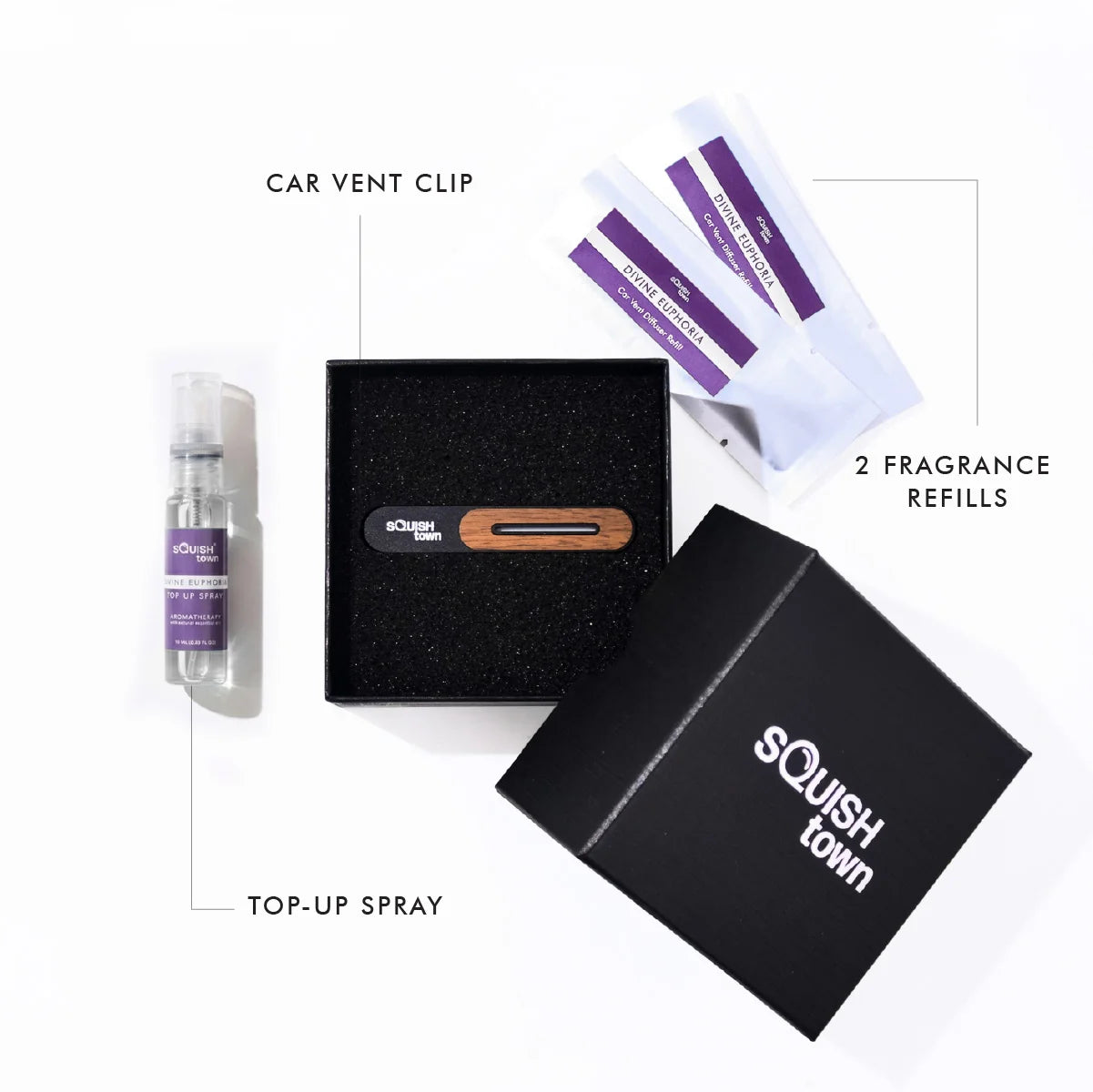 Divine Euphoria - Car Fragrance Set