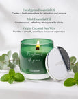 Freshness of Green - Aromatherapy Scented Candle