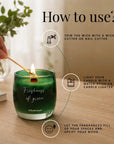 Freshness of Green - Aromatherapy Scented Candle