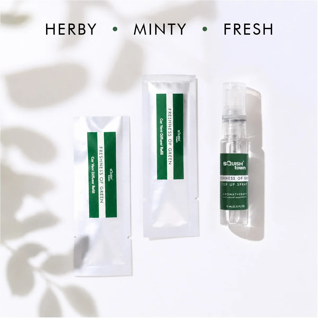 Freshness Of Green - Car Refill Set