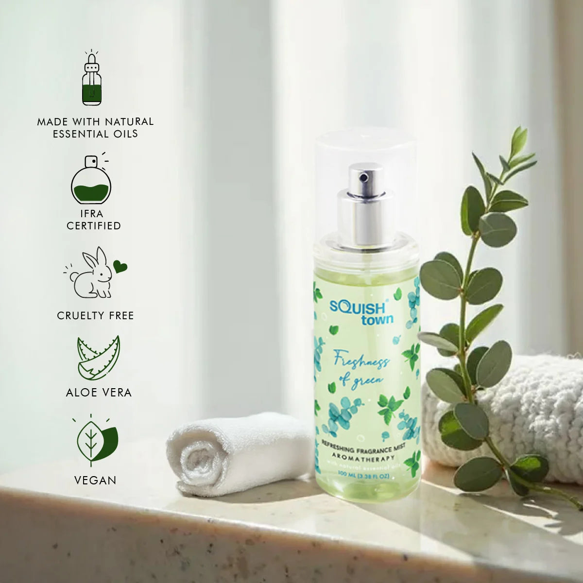 Freshness Of Green - Refreshing Fragrance Mist