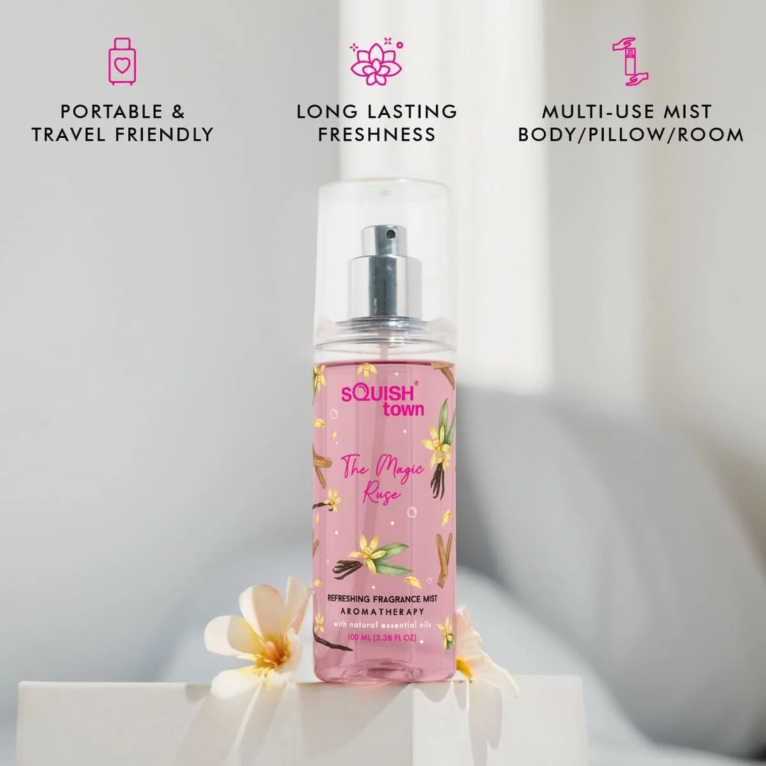 The Magic Ruse - Refreshing Fragrance Mist – Squish Town Private Limited