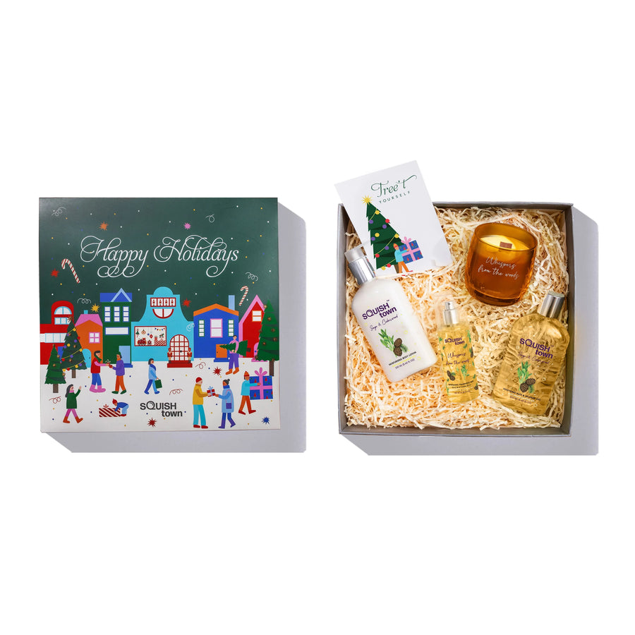 Happy Holidays - Gift Box