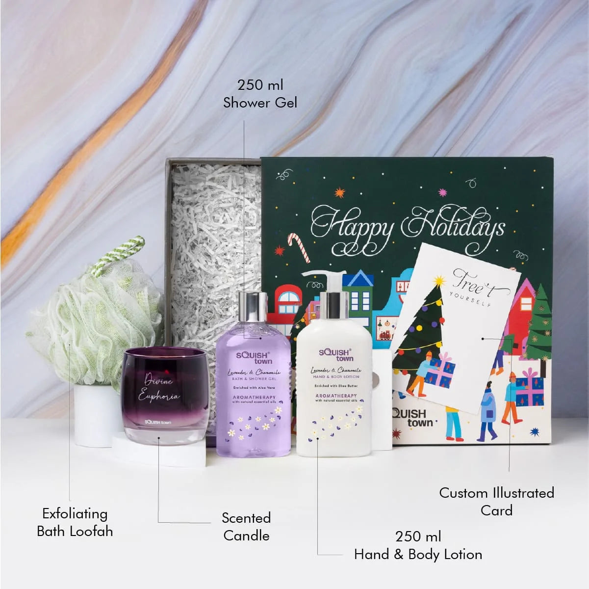 Happy Holidays - Gift Box
