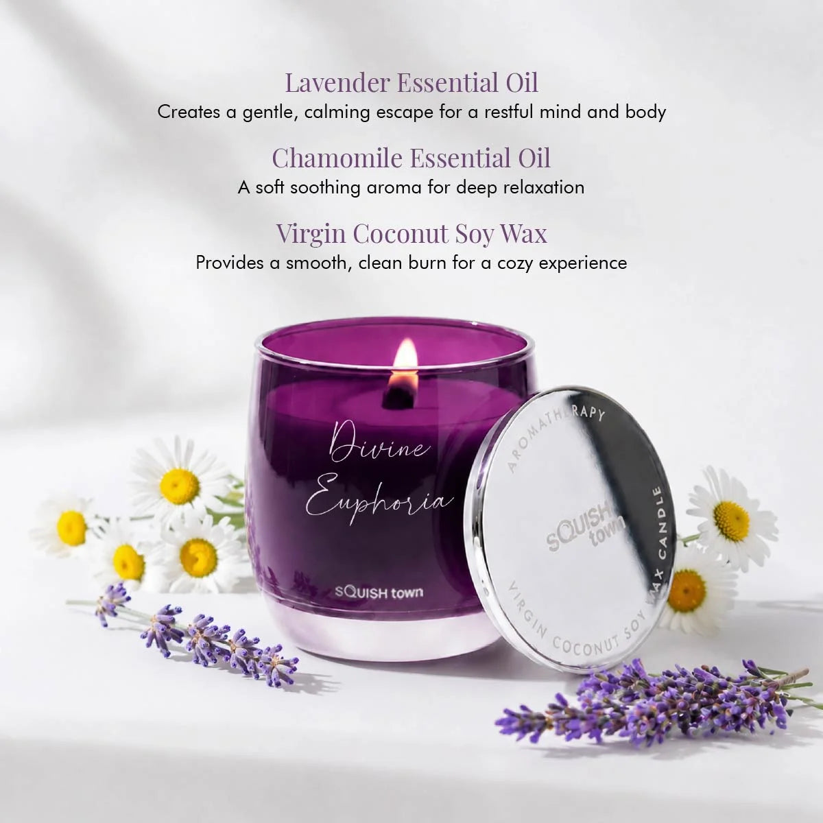 Divine Euphoria - Aromatherapy Scented Candle