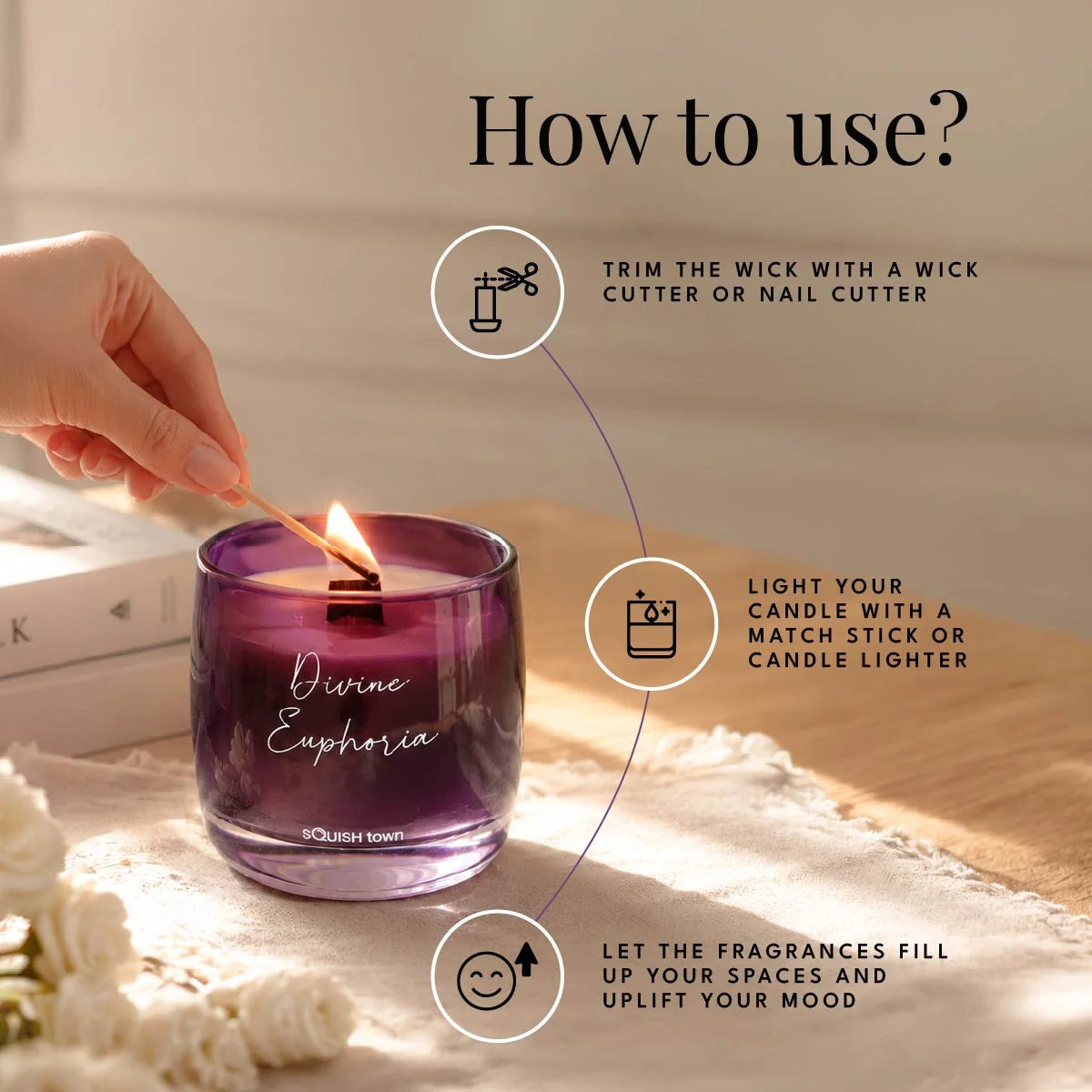 Divine Euphoria - Aromatherapy Scented Candle