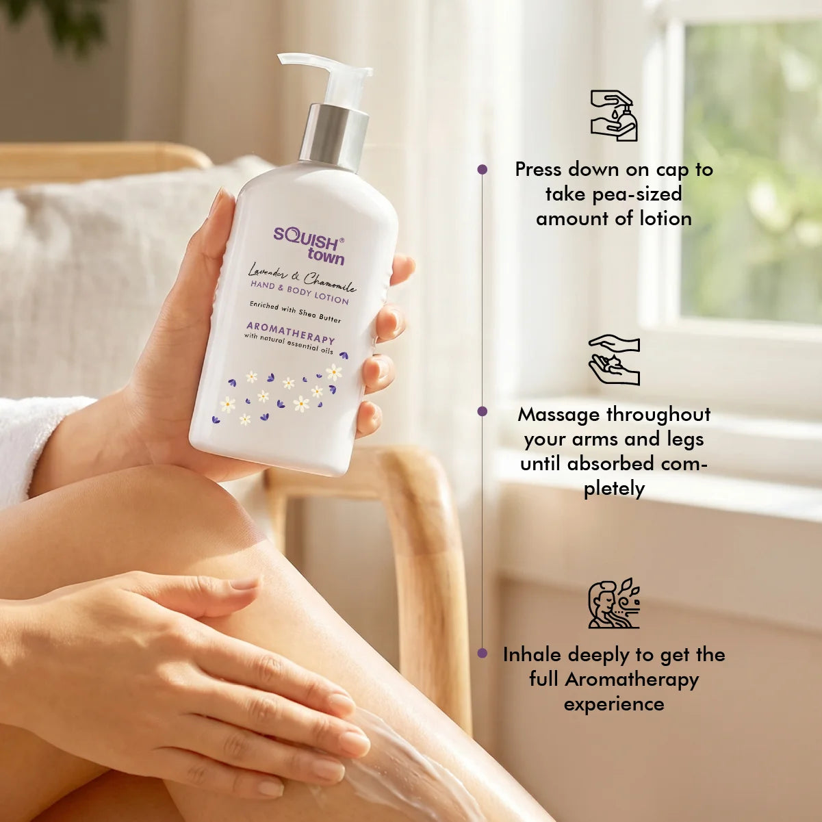 Lavender &amp; Chamomile - Moisturizing Hand &amp; Body Lotion