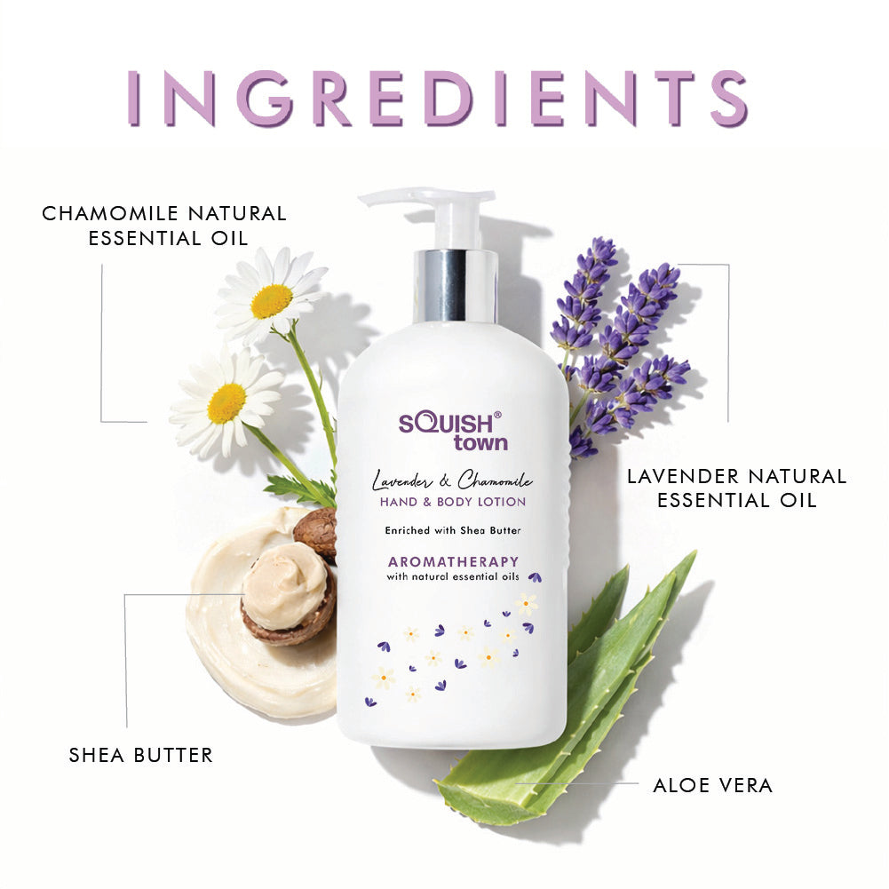 Lavender &amp; Chamomile - Moisturizing Hand &amp; Body Lotion