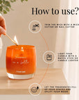 Summer in a bottle - Aromatherapy Scented Candle