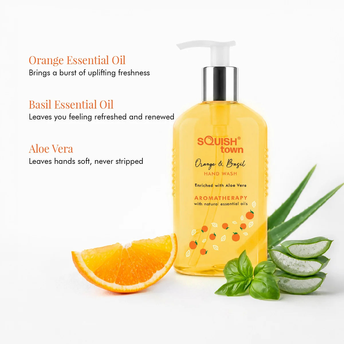 Orange &amp; Basil - Cleansing Hand Wash