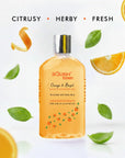 Orange & Basil - Soothing Bath & Shower Gel
