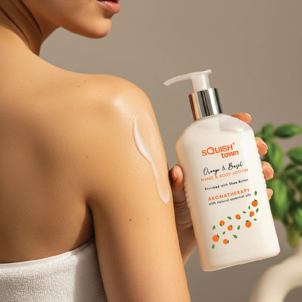 Orange &amp; Basil - Moisturizing Hand &amp; Body Lotion