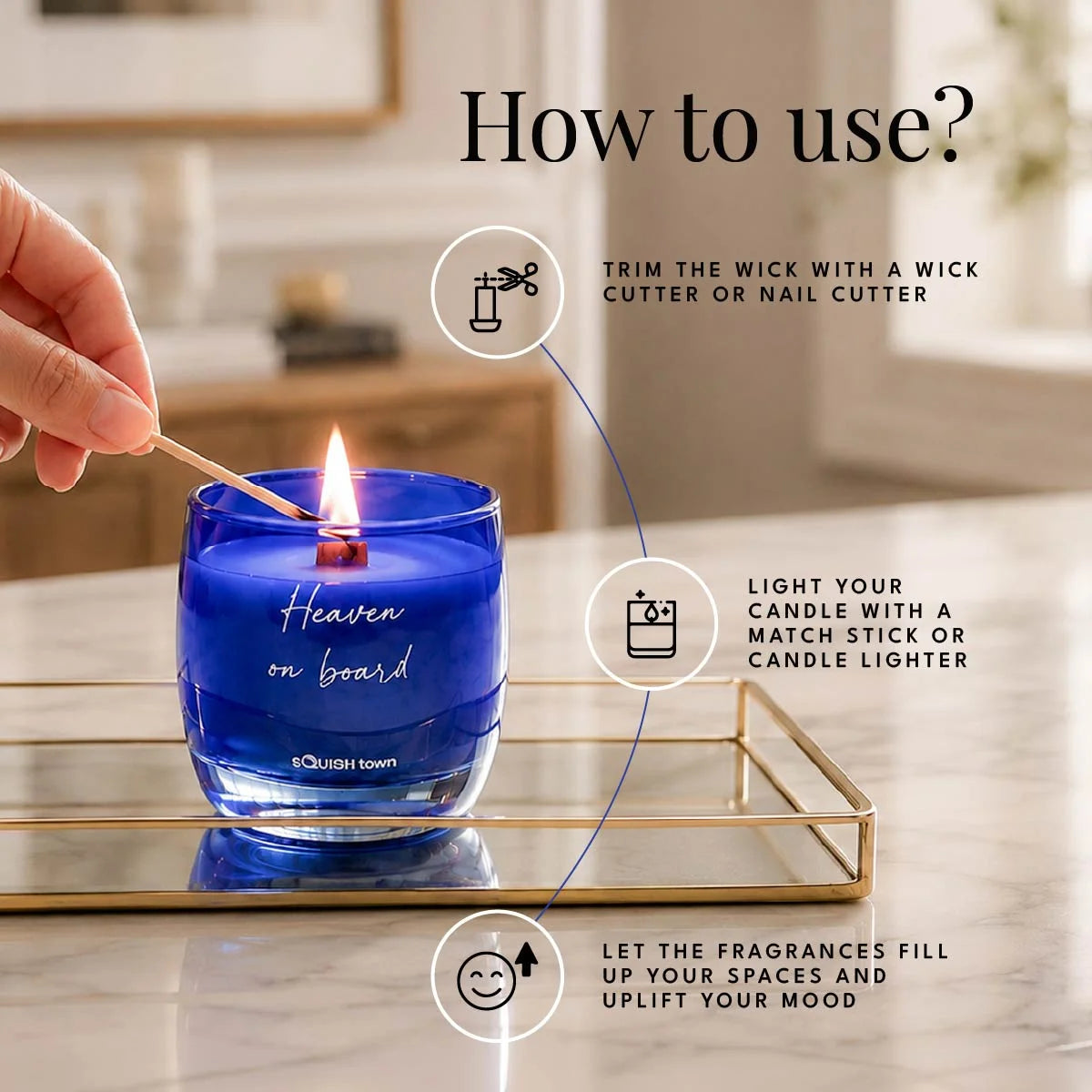 Heaven On Board - Aromatherapy Scented Candle