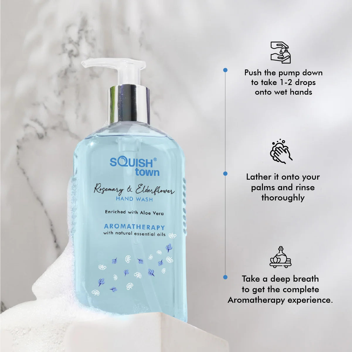 Rosemary &amp; Elderflower - Cleansing Hand Wash