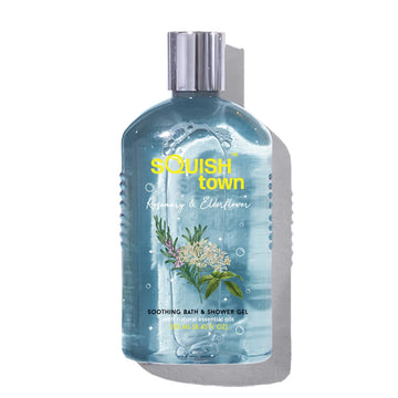 Rosemary & Elderflower soothing Aromatherapy bath & shower gel