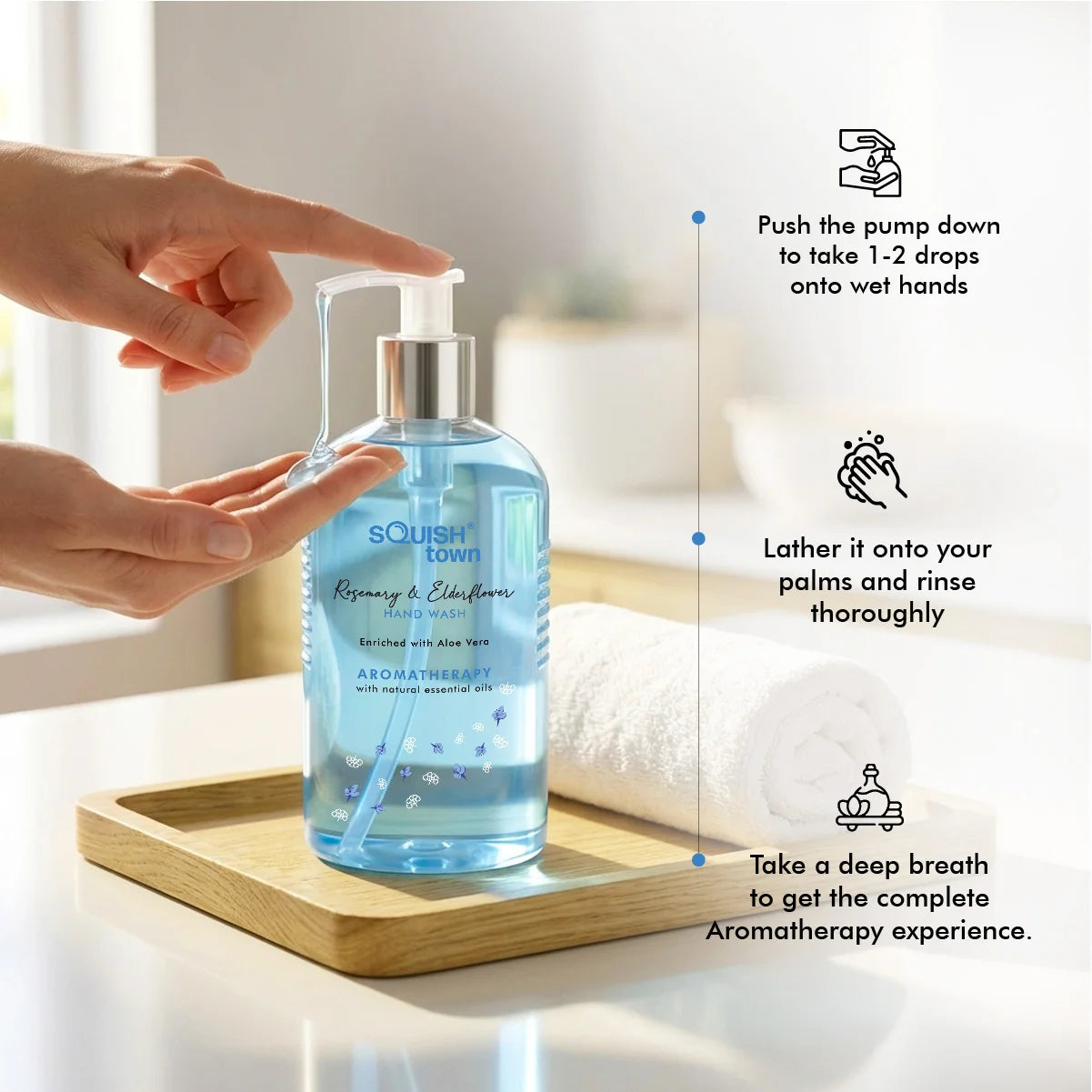 Rosemary &amp; Elderflower - Cleansing Hand Wash