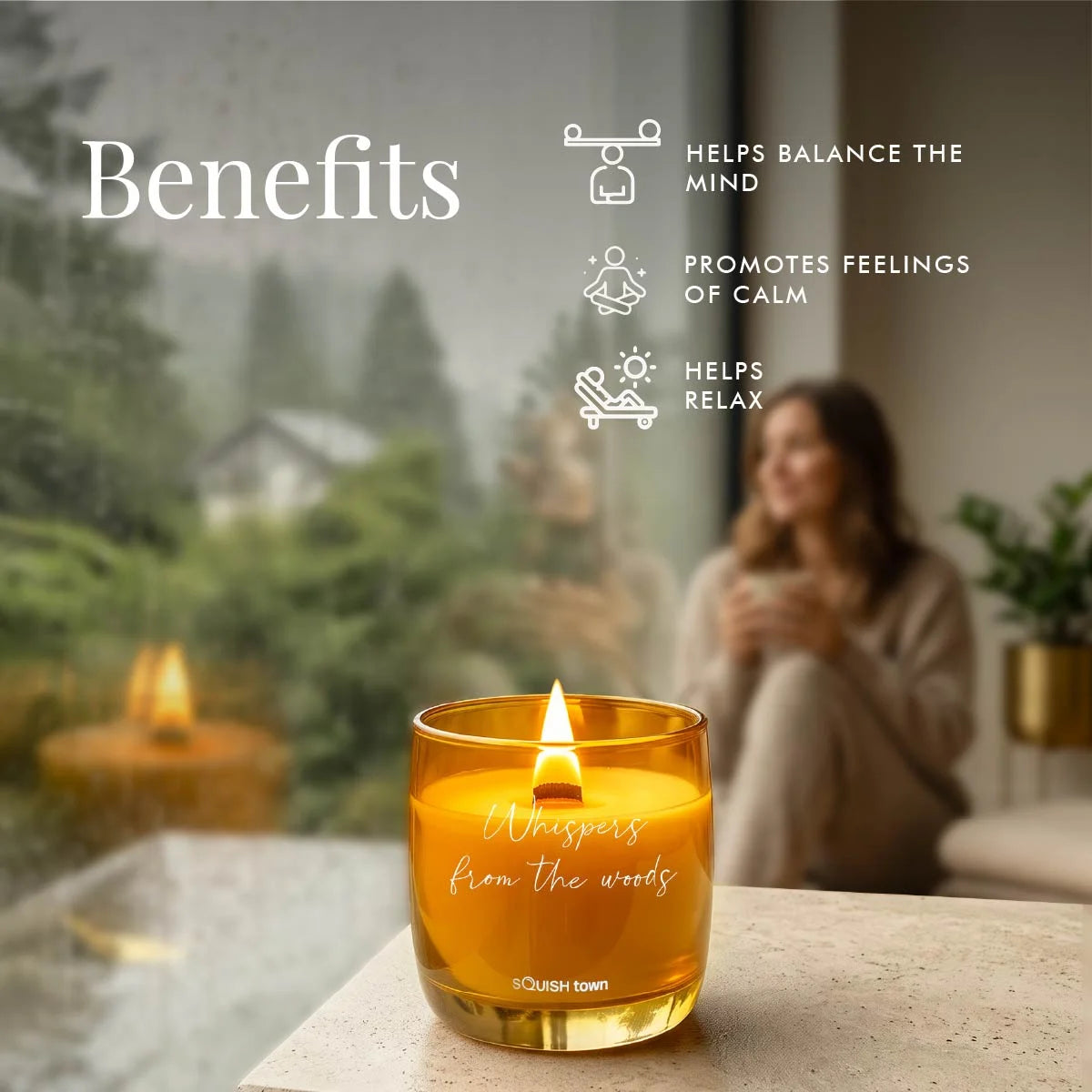 Whispers from the Woods - Aromatherapy Scented Candle