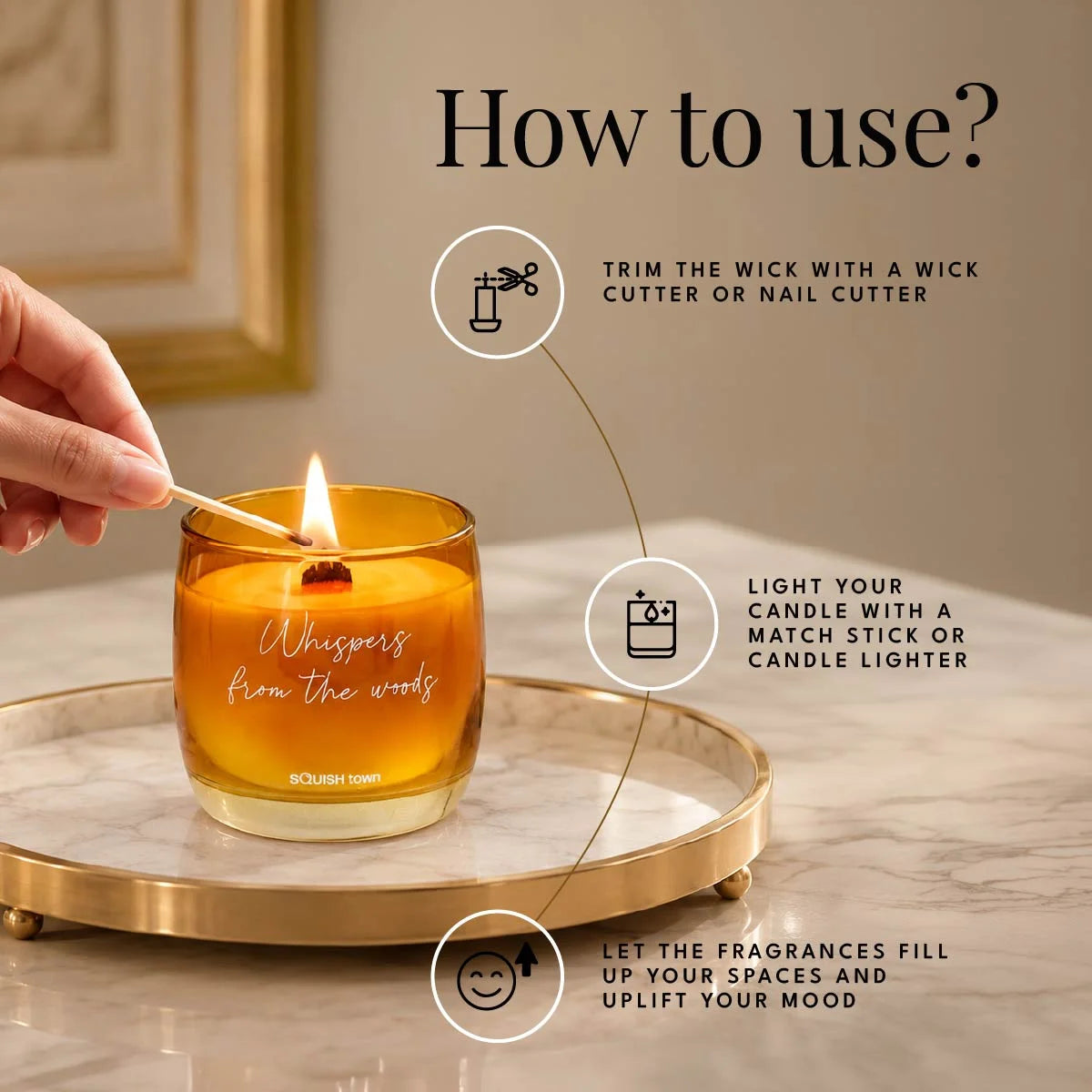 Whispers from the Woods - Aromatherapy Scented Candle