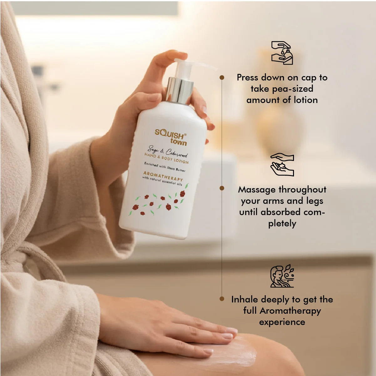 Sage &amp; Cedarwood - Moisturizing Hand &amp; Body Lotion