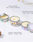Mini Scented Candle Trio - Gift Set