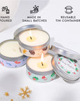 Mini Scented Candle Trio - Gift Set