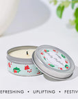 Minty misteltoe - Aromatherapy Scented Candle