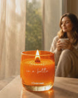 Summer in a bottle - Aromatherapy Scented Candle